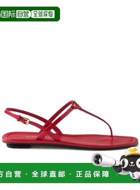 PRADA 女士凉鞋 1Y395O069F005F0011 SS2026 红色 夹趾平底凉鞋