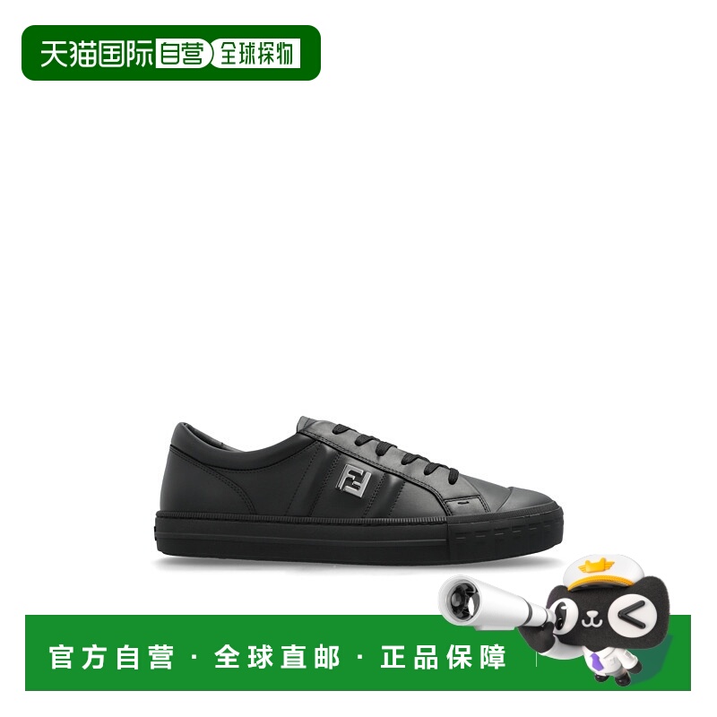 1h可退 FENDI 男士休闲鞋 7E1706NA7F0QA1 CO 黑色 'Domino' snea