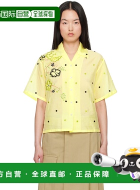 1h可退 潮奢 kenzo 高田贤三 女士 黄色 Paris KENZO Peonies Emb