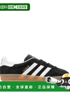 ADIDAS 女士运动鞋 JI2060GAZELLECBLACK SS2025 黑色