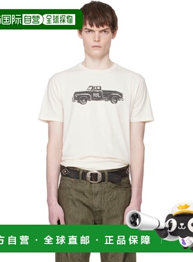 潮奢 ralph lauren rrl 拉夫 劳伦RRL 男士 灰白色 Truck T恤 782