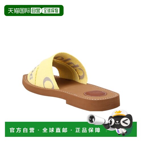 CHLOÉ 女士凉鞋 C23U188EF9V0 SS2025 黄色凉拖