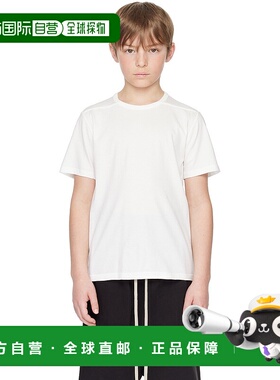 1h可退 潮奢 rick owens 瑞克 欧文斯 女童 灰白色 Level 儿童 T