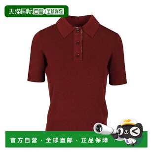BURBERRY 女士衬衫 8112167C3081 CO 红色 WOOL POLO.