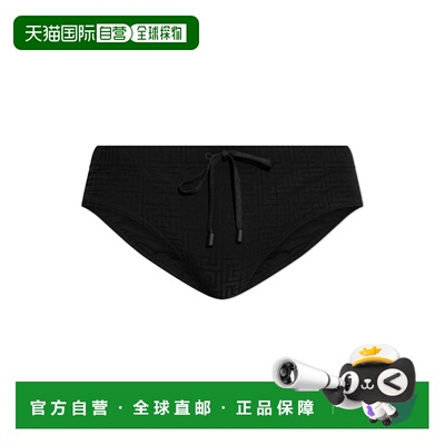 BALMAIN 男士泳装 BWB3515100001 AW2025 黑色 Swim briefs