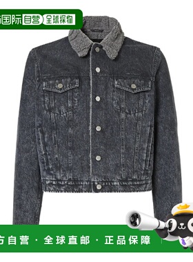 FENDI 男士外套 FW2169AT2HF0QA1 AW2025 灰色 短款衬衫领夹克