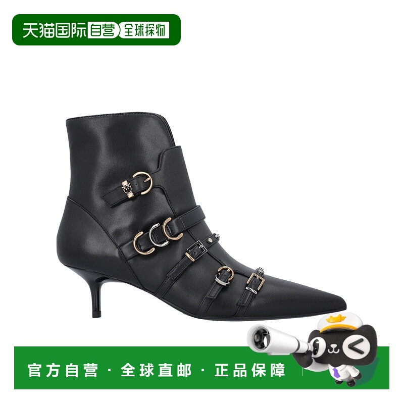 1h可退 PINKO 女士靴子 SD0361P087Z99 AW2025 黑色 Ankle Boots