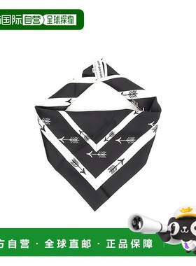 1h可退 SELF-PORTRAIT 女士围巾 SP19111 SS2023 黑色 SELF-PORTR