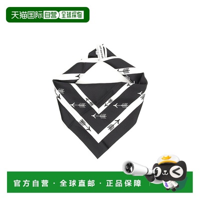 1h可退 SELF-PORTRAIT 女士围巾 SP19111 SS2023 黑色 SELF-PORTR