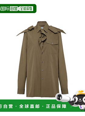 PRADA 女士外套 P479GR127VF0334GREEN SS2024 军绿色