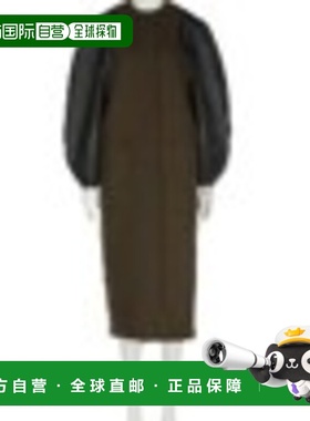 FENDI 女士外套 FF6150AJ0KF1T6G AW2025 棕色 'Wool Felt' coat
