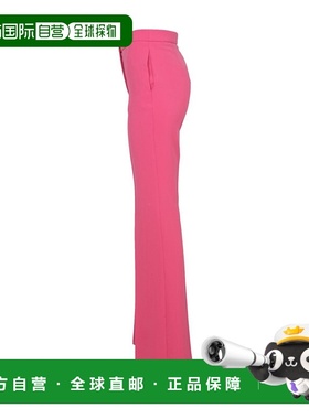 1h可退 MOSCHINO 女士休闲裤 031154240211FUCHSIA AW2022阔腿裤