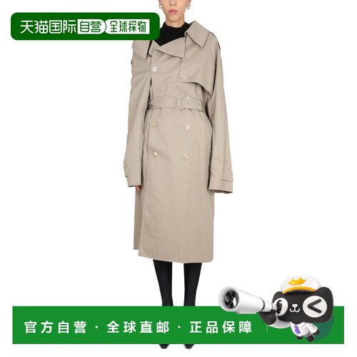 BALENCIAGA 女士外套 663007TKP069501 CO 花色 TRENCH 