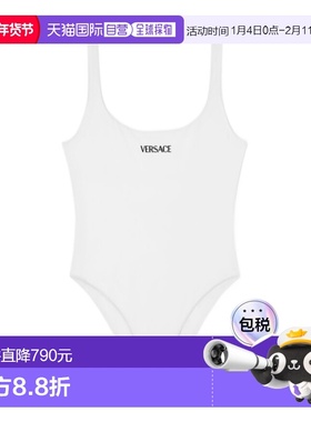 VERSACE 女士泳装 10231621A171521W010 SS2026 白色泳衣
