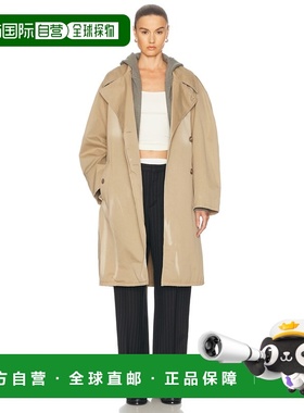 1h可退 潮奢 Acne Studios 艾克妮 女士 Ostrid 风衣 A90630