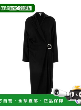 LOEWE 女士连衣裙 S359Y09XH2BLACK-0 SS2025 黑色 Loewe Dress