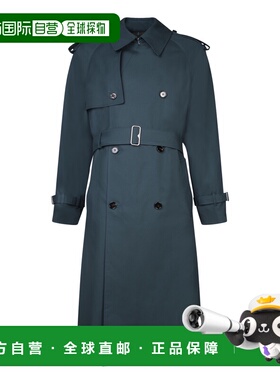 BURBERRY 男士外套 8095305C1221 AW2024 蓝色 Double-breasted w