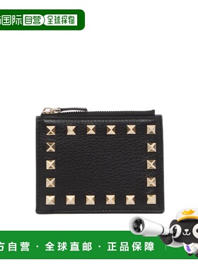 VALENTINO 女士钱包 WP0AI8VSH0NO SS2025 黑色 徽标卡包