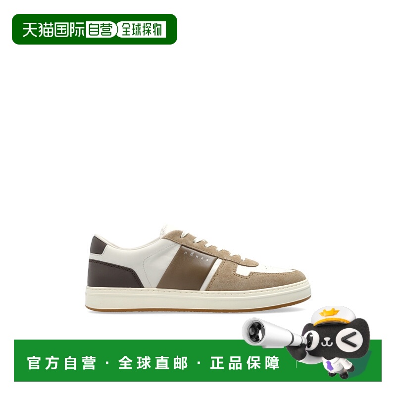 1h可退 HOGAN 男士运动鞋 HXM6680FL30UHC00BAX AW2025 棕色