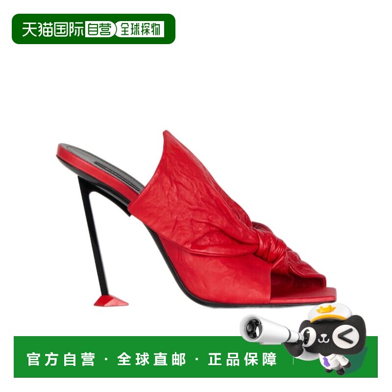 1h可退 GIVENCHY 女士凉鞋 BE30B7E2H6640 SS2026 红色 方头高跟