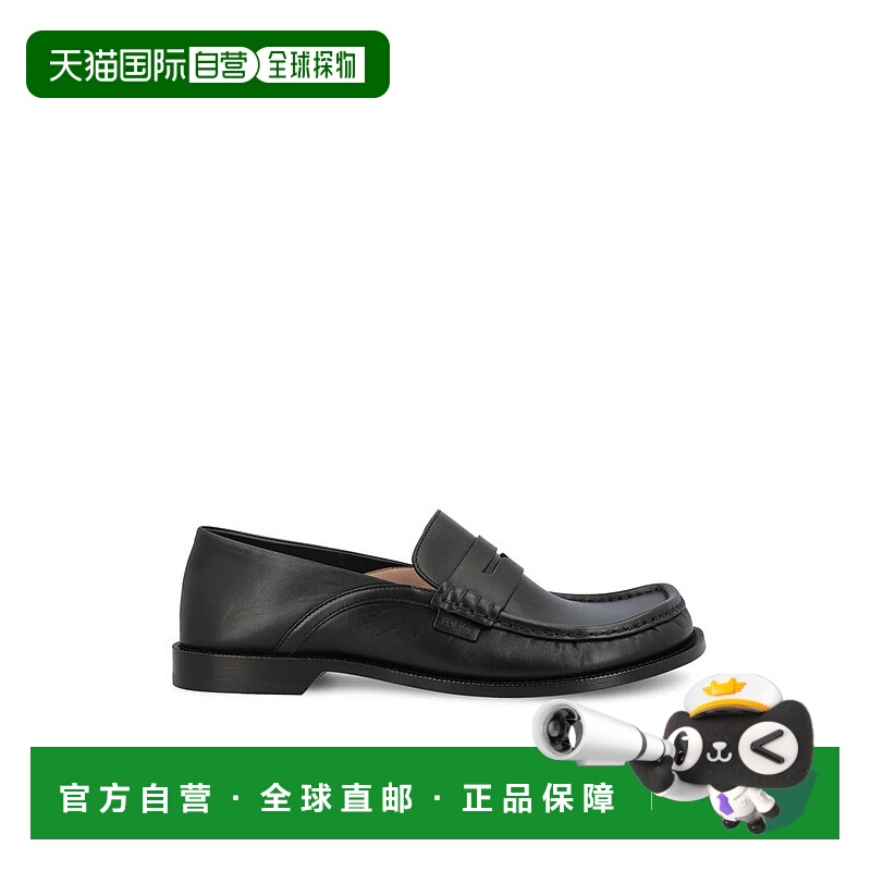 1h可退 LOEWE 男士商务休闲鞋 M816290X471100AI25 AW2025 黑色