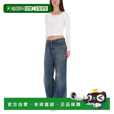 DIESEL女士牛仔裤A0692609M2801直筒裤