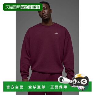 男女同款 alo 卫衣 Logo徽标圆领宽松长袖 u3031rgAnthracite yoga