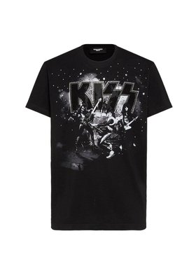 香港直邮DSQUARED2 男士T恤 S78GD0105D20035900 男装黑色短袖CO