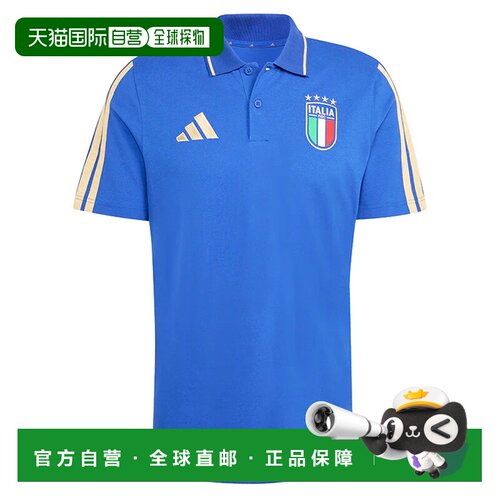 ADIDAS 男士运动服 JZ2063AZZURRO CO 浅蓝色 POLO UOMO ITALIA F