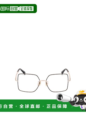 MAX MARA 女士眼镜 MM5098H028 SS2024 白色 徽标平光镜