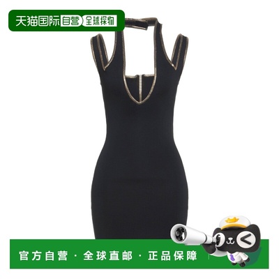 1h可退 潮奢 Balmain 巴尔曼 女士 短款连衣裙 black黑色 舒适时
