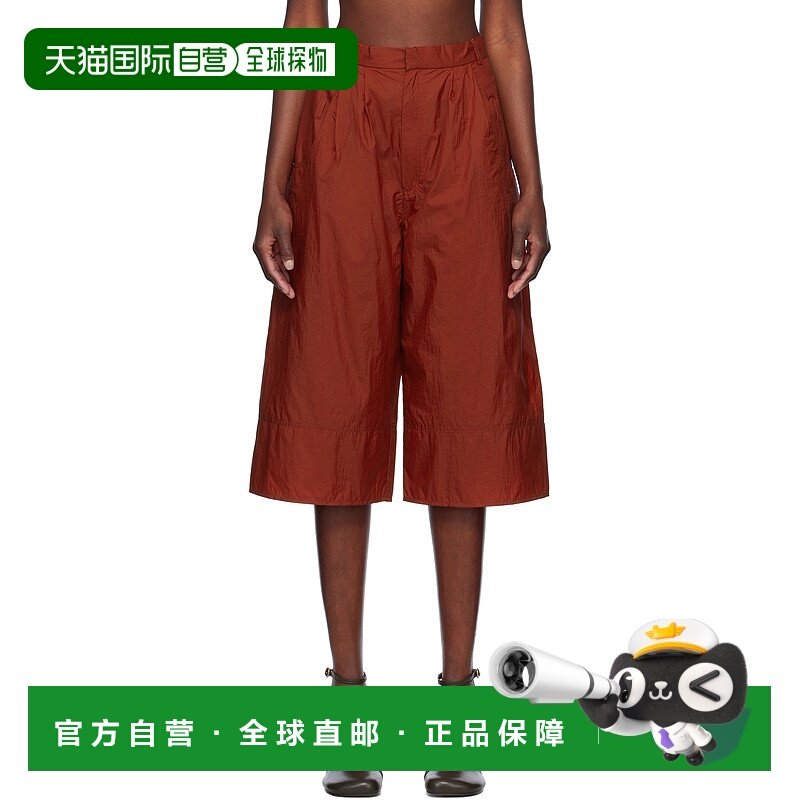 1h可退 潮奢 Renaissance Renaissance 女士 红色 Pompadour 短裤