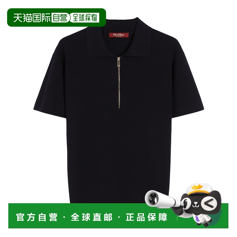 1h可退 MAX MARA 女士POLO衫 6366025106004 AW2025 黑色