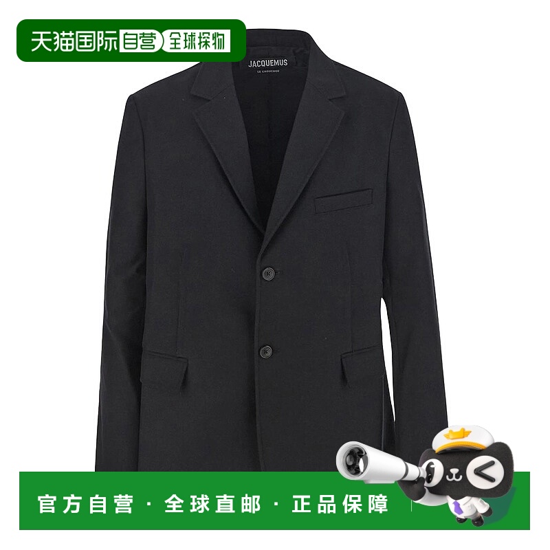 1h可退 JACQUEMUS 男士夹克 236JA0331458990 AW2023 黑色