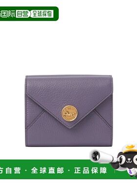 CHLOÉ 女士钱包 CH25SP543O93575 AW2025 灰色 三折信封式钱包