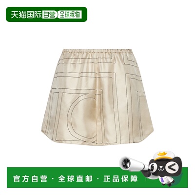 TOTEME 女士短裤 223226707926 AW2025 花色 MONOGRAM-EMBROIDERE