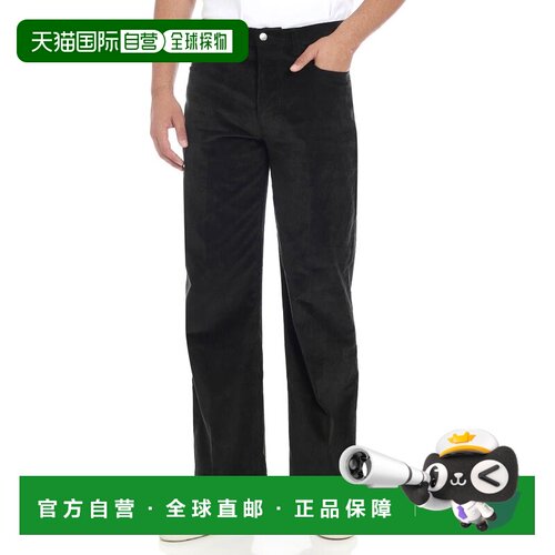 KENZO 男士休闲裤 5PA3121MF53 AW2018 绿色 Gree【付后1h可退】