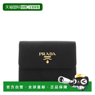 1MH025QWAF0002 黑色 Prada leather PRADA saffiano 女士钱包