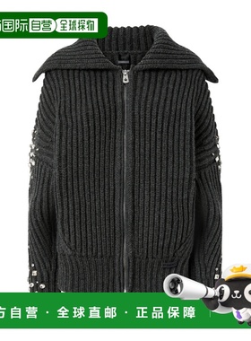 PINKO 女士外套 105638A2TRK07 AW2025 黑色 长袖针织开衫