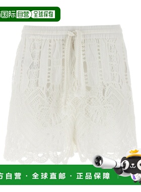 PINKO 女士短裤 104856A2G9Z05 SS2025 白色 PINK SERENADE RAP s