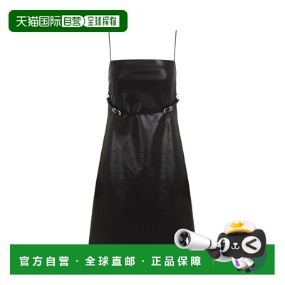 GIVENCHY 女士半身裙 BW221C61G9001 SS2024 黑色 Voyou 细肩带连