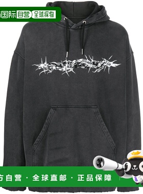 GIVENCHY 男士卫衣 BMJ0D53Y69001 SS2022 黑色 FELPA