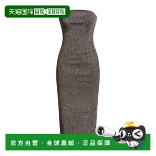 1h可退 潮奢 KHAITE 女士 中长连衣裙 metal金属色 舒适时尚