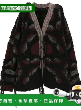 ETRO 女士针织衫 WRKE0195AQ045S9001 SS2025 黑色 Fringed Overs