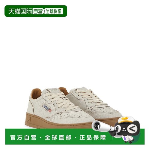 AUTRY 女士休闲鞋 AULWRA02 AW2025 白色 Medalist Low Sneaker