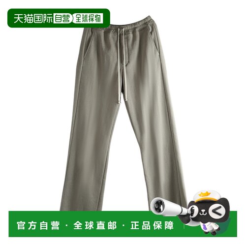 RICK OWENS 男士休闲裤 RU01F2378JNT34 SS2026 灰色