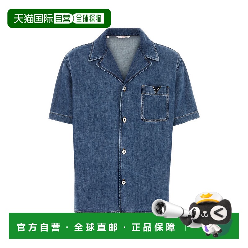 1h可退 VALENTINO GARAVANI 男士衬衫 5V3DB03BAA3558 AW2024