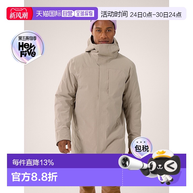 加拿大直邮ARC'TERYX始祖鸟男士THERME PARKA GTX派克羽绒服日常
