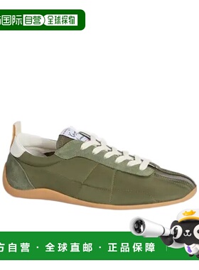 KENZO 男士运动鞋 FG55SN122F5551 SS2026 绿色 系带运动鞋