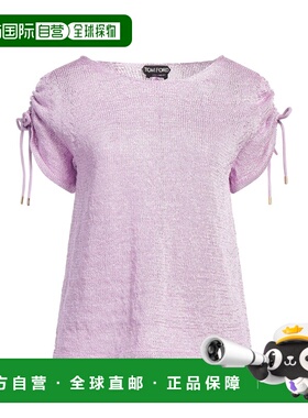 潮奢 Tom Ford 汤姆 福特 女士 毛衣 purple紫色 舒适时尚